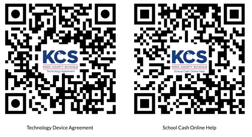 2022-2023 KCS QR Codes